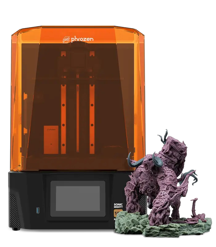 Phro_14k_with Model Phrozen Sonic Mighty Revo: 10" 14K LCD 3D Printer - Image 1