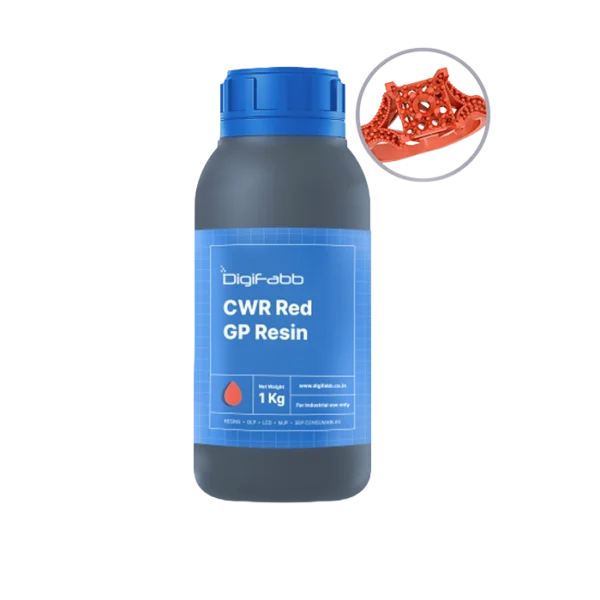 CWR Red GP Resin - DigiFabb India