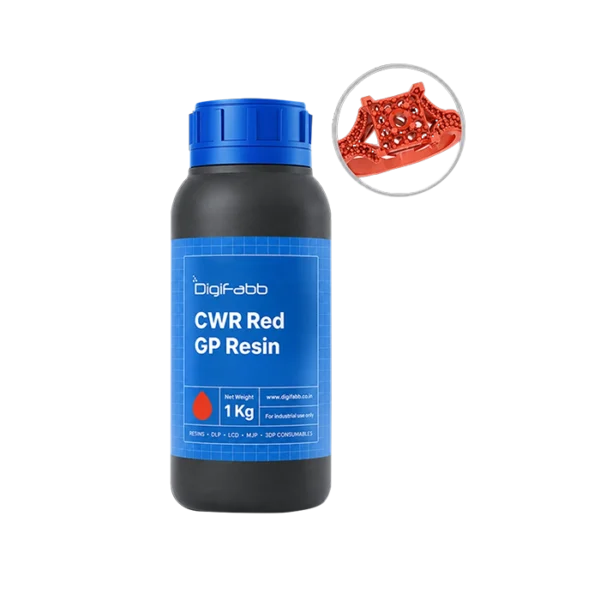 CWR Red GP Resin– 1KG - DigiFabb India