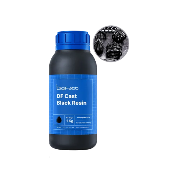 DF Cast Black Castable Resin – 1 KG - DigiFabb India