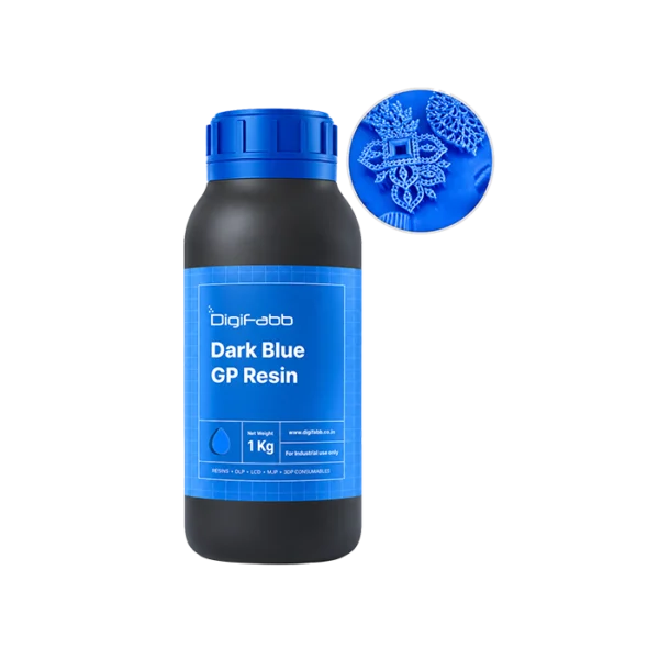 Dark Blue GP Resin – 1 KG - DigiFabb India