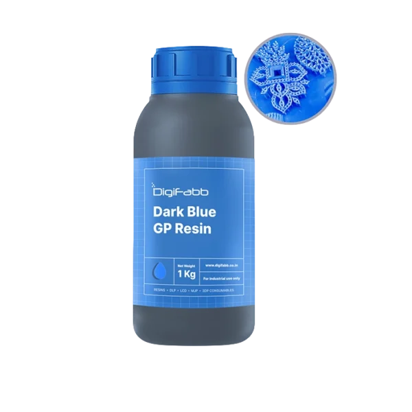 Dark Blue GP Resin - DigiFabb India