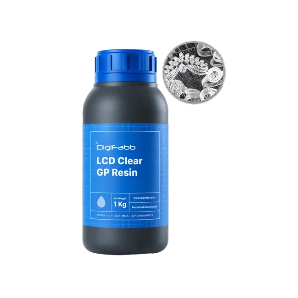 LCD Clear GP Resin – 1KG - DigiFabb India