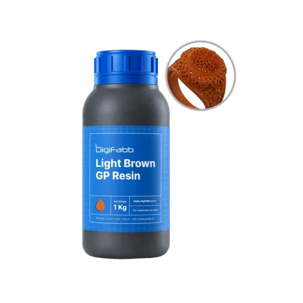 Light Brown GP Resin– 1KG - DigiFabb India
