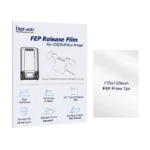 DigiFabb 170 X 120 X 0.150mm FEP Release Film for Resin 3D Printers