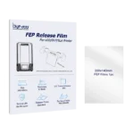 DigiFabb 200 X 140 X 0.150mm FEP Release Film for Resin 3D Printers