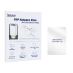 DigiFabb 380 X 260 X 0.150mm FEP Release Film for Resin 3D Printer