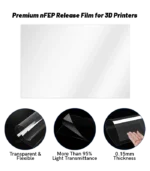 Phrozen 310 × 220 mm nFEP (PFA) Film For LCD/DLP/SLA Resin 3D Printers - Image 3