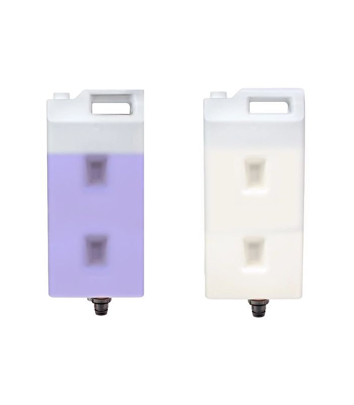 410 full kit WaxJet 410 Full Material Kit – 3 Kg Purple Part Material + 3x3.6 Kg White Support Material - Image 1