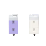 WaxJet 410 Full Material Kit – 3 Kg Purple Part Material + 3x3.6 Kg White Support Material