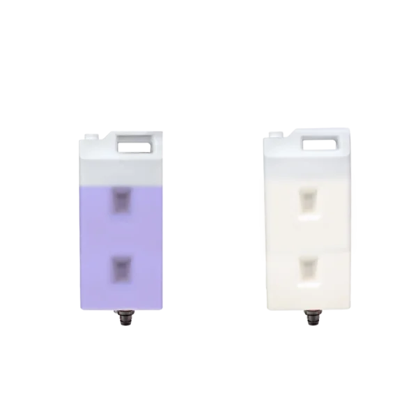 WaxJet 410 Full Material Kit – 3 Kg Purple Part Material + 3×3.6 Kg White Support Material - DigiFabb India