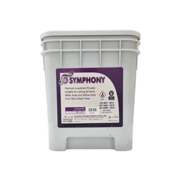 Symphony Investment Powder Advanced Investment Powder for Resin, CAD/CAM & Wax Casting - DigiFabb India
